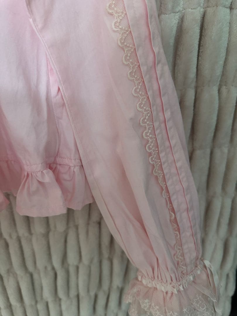 angelic pretty ブラウス ピンク 綿　タグ有