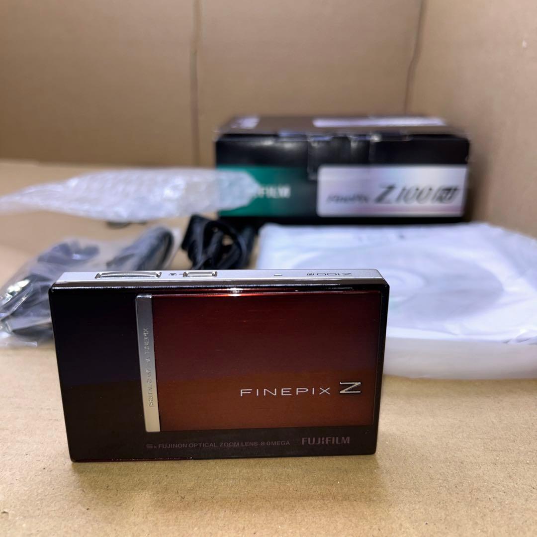 FUJIFILM デジタルカメラ FinePix Z100fd ブラウン