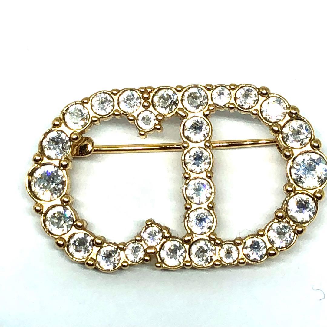 ディオール クレールディー リュヌ ブローチ ラインストーン