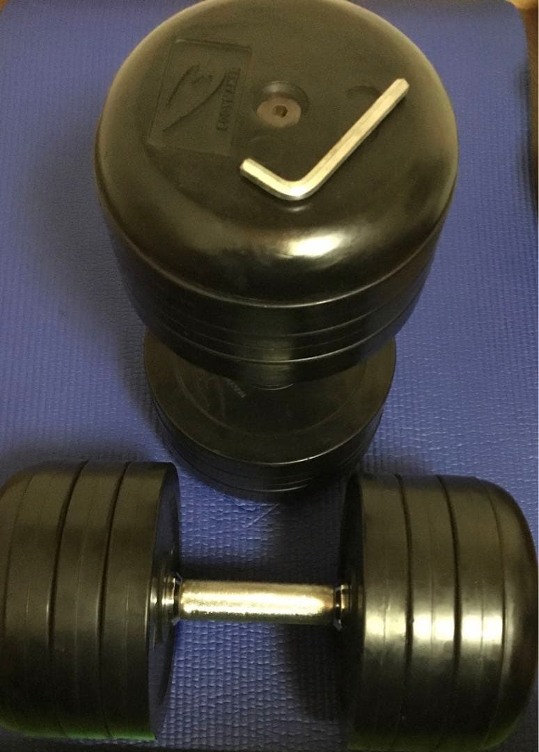 36kg✖️2で計72kg ボディーメーカー　高重量　ラバーダンベル　送料込み‼︎