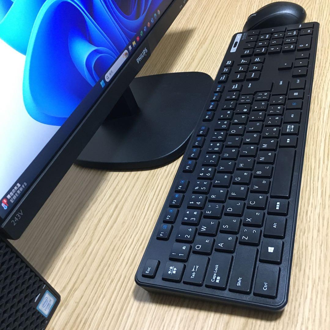 DELL Win11 ミニタワー デスクトップPC 23.8インチモニターセット