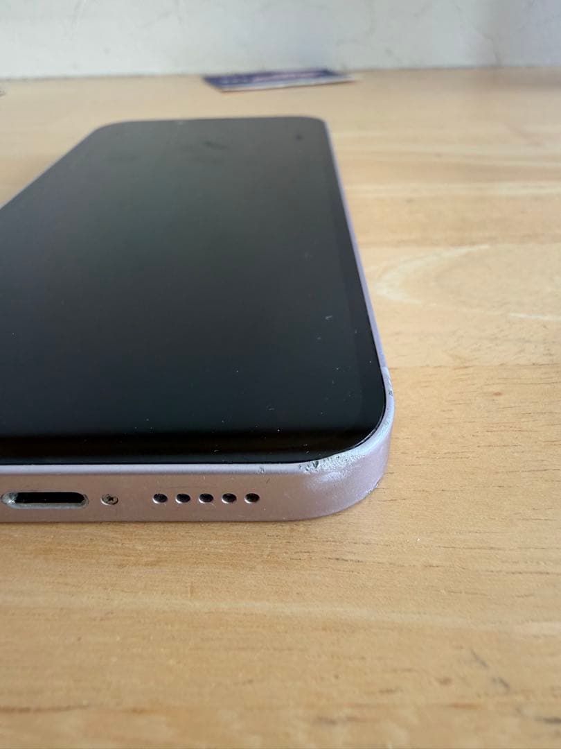 iPhone14 パープル　128GB 美品