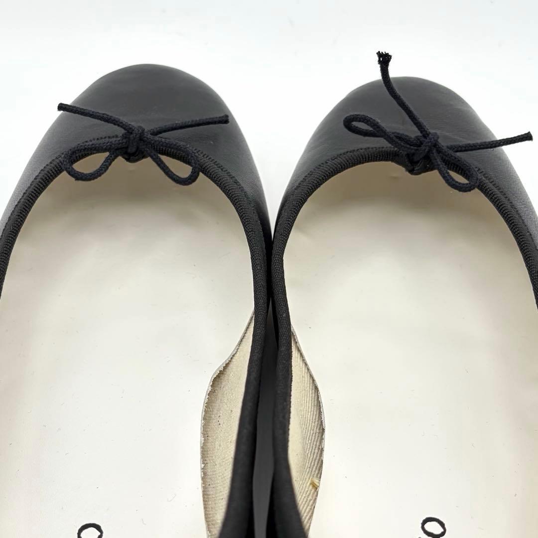 未使用級✨repetto バレエシューズ カミーユ ブラック レザー 26㎝