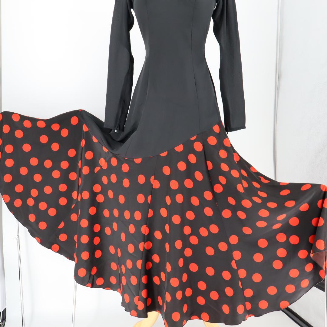 【美品 フラメンコ衣装】アトリエプリマ ドレス シージョ ペチコート SET