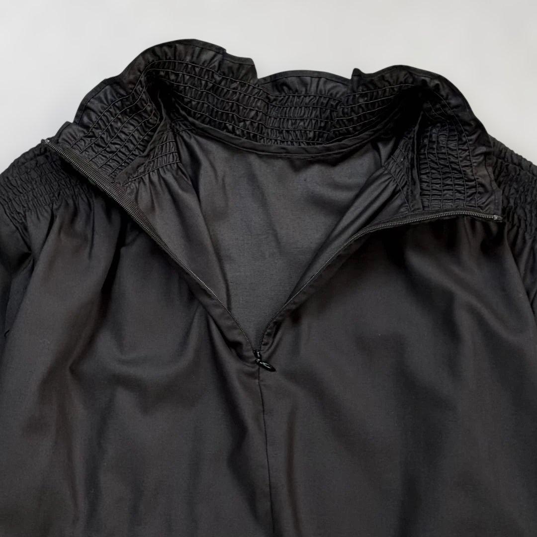 【美品✨近年】ADORE マットポプリンブラウス ロングブラウス スタンドカラー