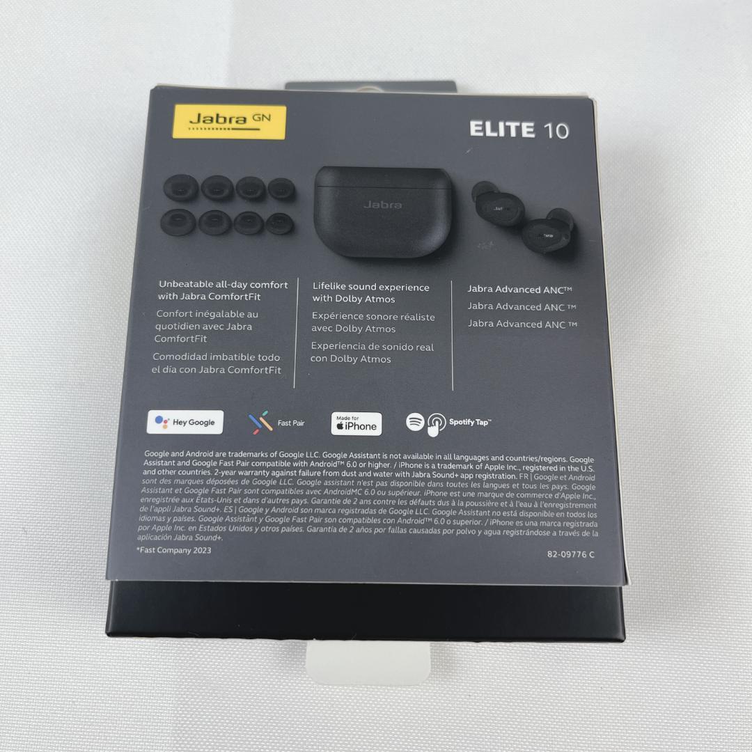 新品・未使用品☘️ Jabra ELITE 10 ワイヤレスイヤホン ブラック