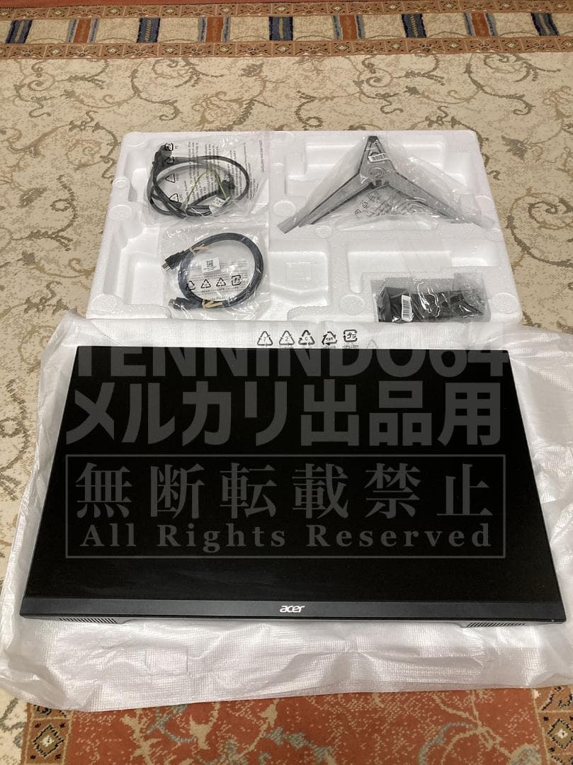 Acer NITRO VGO 27インチゲーミング4Kモニタ 美品