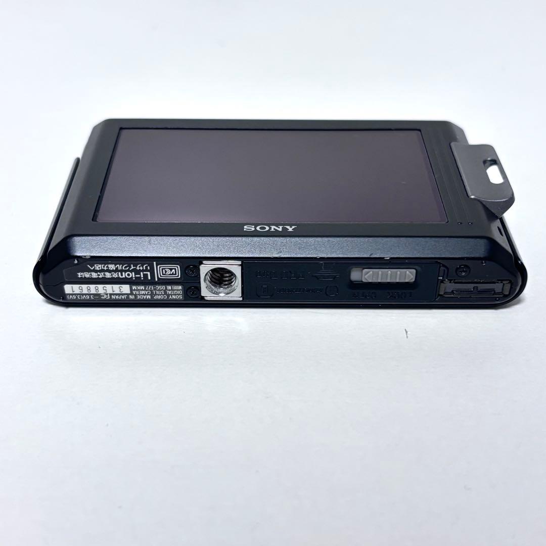 SONY Cyber-shot DSC-T77 デジタルカメラ　デジカメ　黒