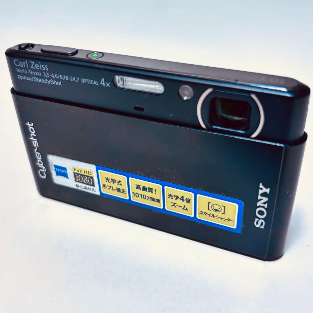 SONY Cyber-shot DSC-T77 デジタルカメラ　デジカメ　黒