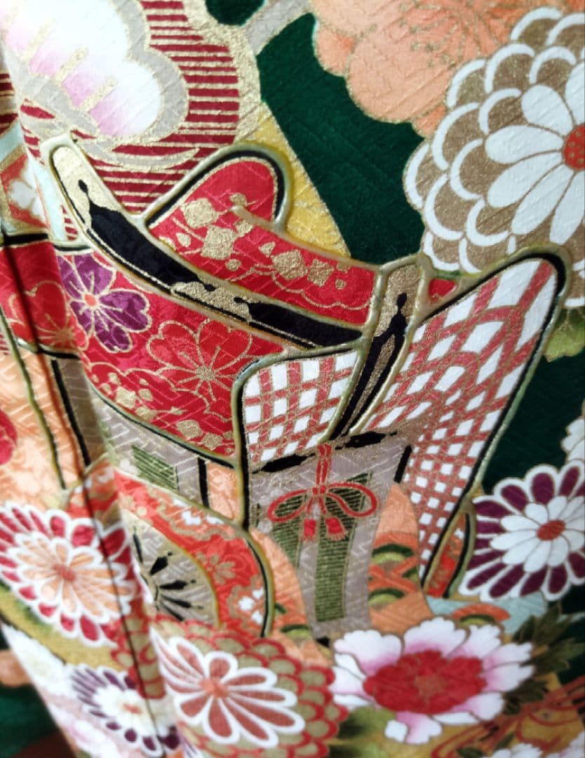 upi様　402.振袖7点セット　正絹　フルセット　成人式