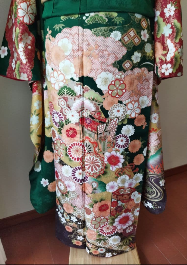 upi様　402.振袖7点セット　正絹　フルセット　成人式
