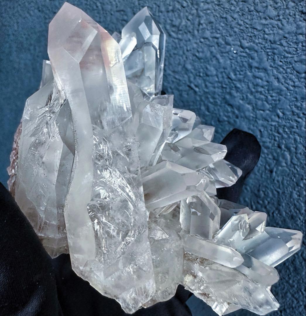 爆レア❗️高透明度❗浄化❗️超強いパワーキラキラ☆ヒマラヤクラスター天然石A1312