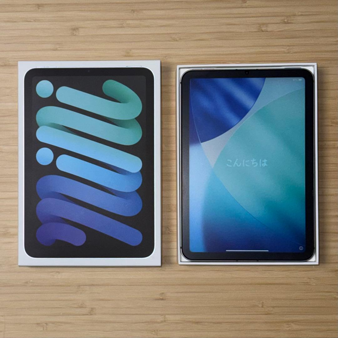 【極美品】iPad mini 第7世代 セルラー 128GB スペースグレイ