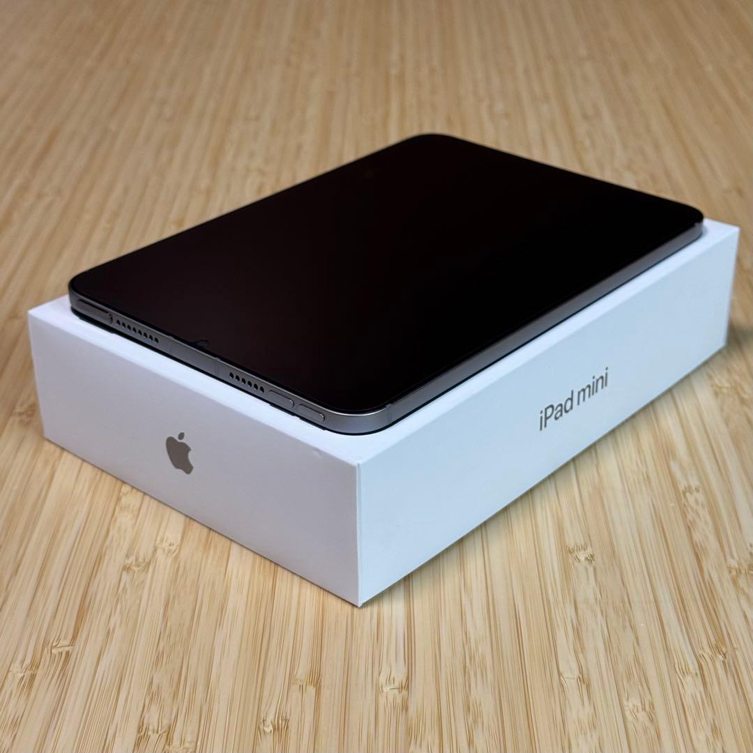 【極美品】iPad mini 第7世代 セルラー 128GB スペースグレイ