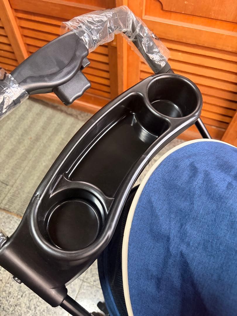 ペットパラダイス　ペットカート　ドリンクホルダー付き