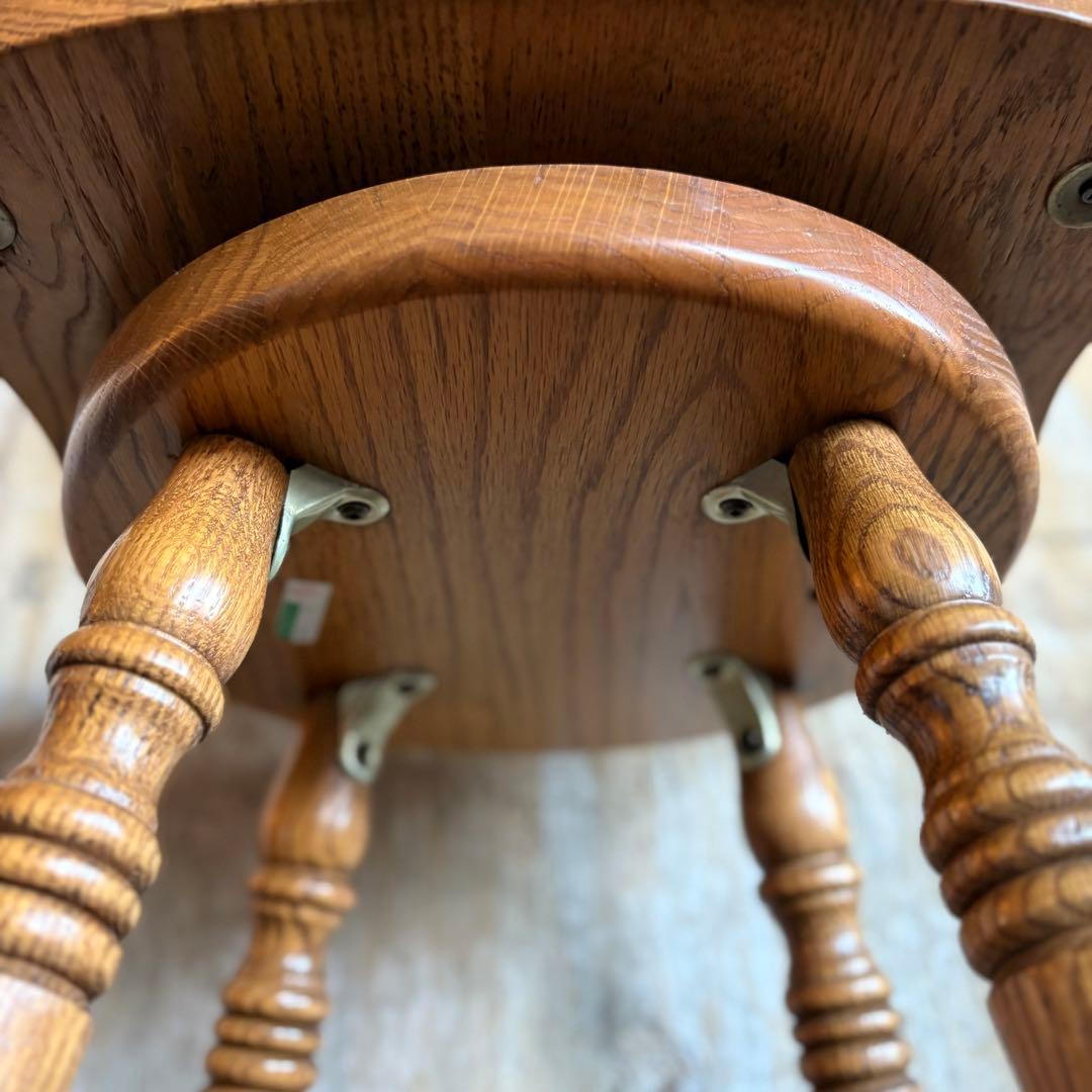 RED OAK OLIVER AMERICA カウンターチェア　回転ハイチェア