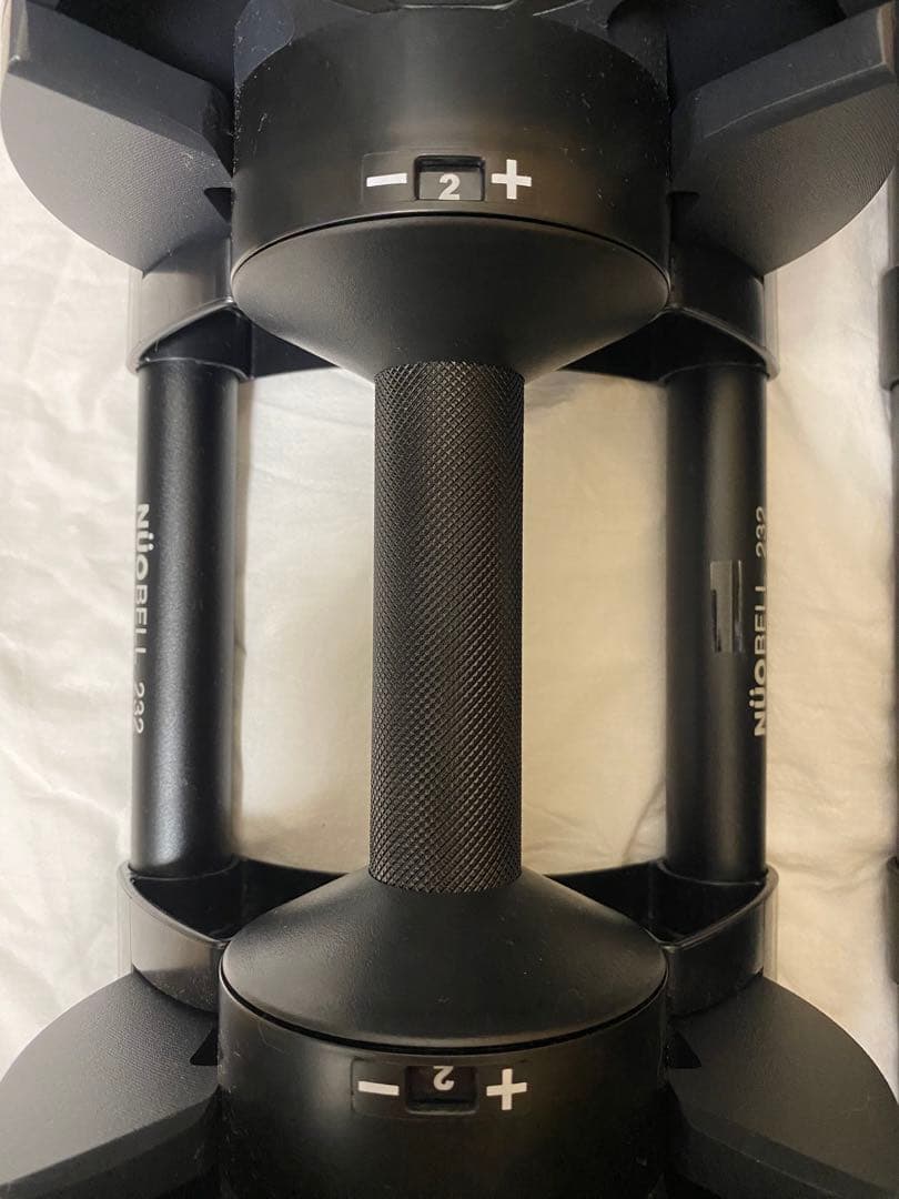 フレックスベル FLEXBELL 可変式ダンベル2kg刻み32kg ブラック①