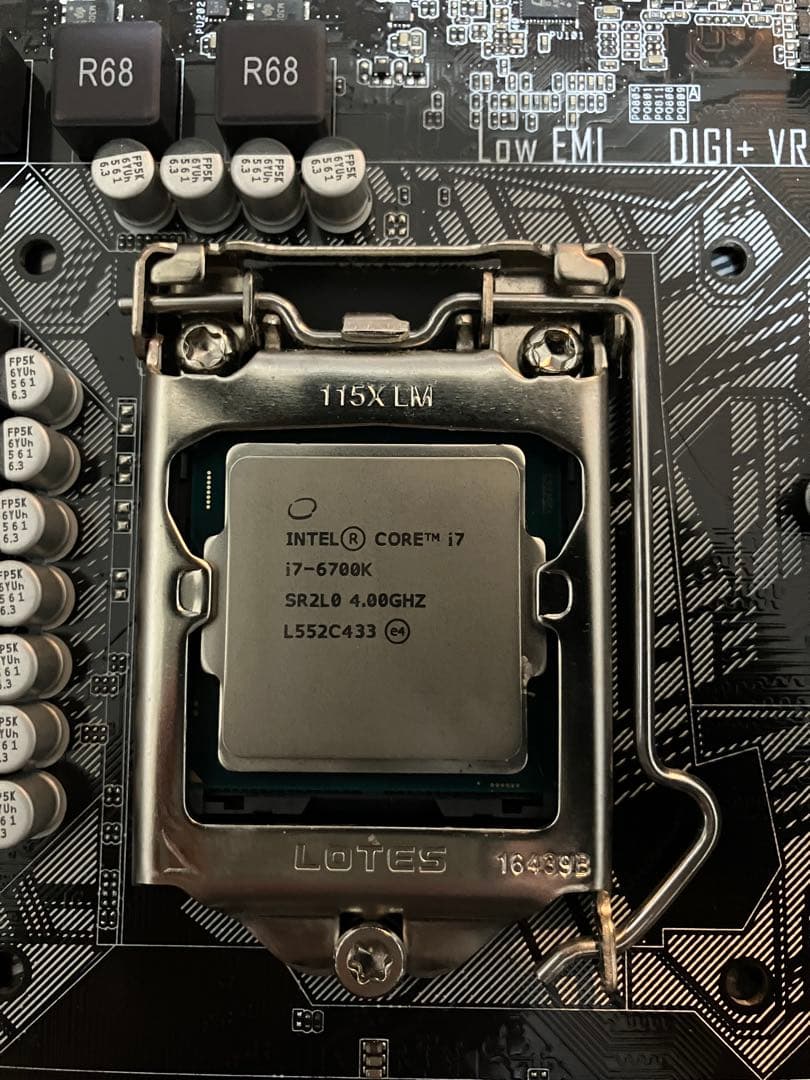 ASUS H170-PRO CPU、メモリセット品