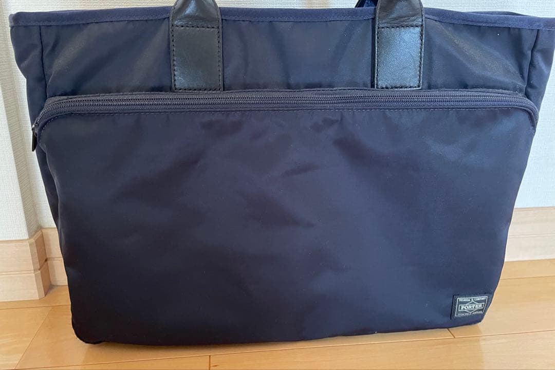 PORTER ポーター　トートバッグ　ビジネスバッグ A4サイズ ネイビー