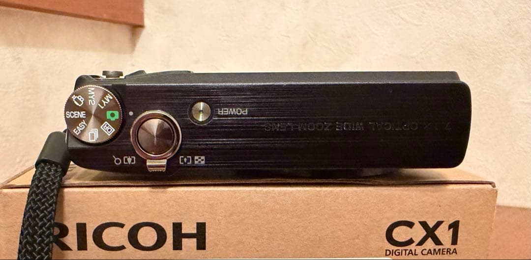 RICOH CX1 BLACK リコー　デジタルカメラ　ブラック