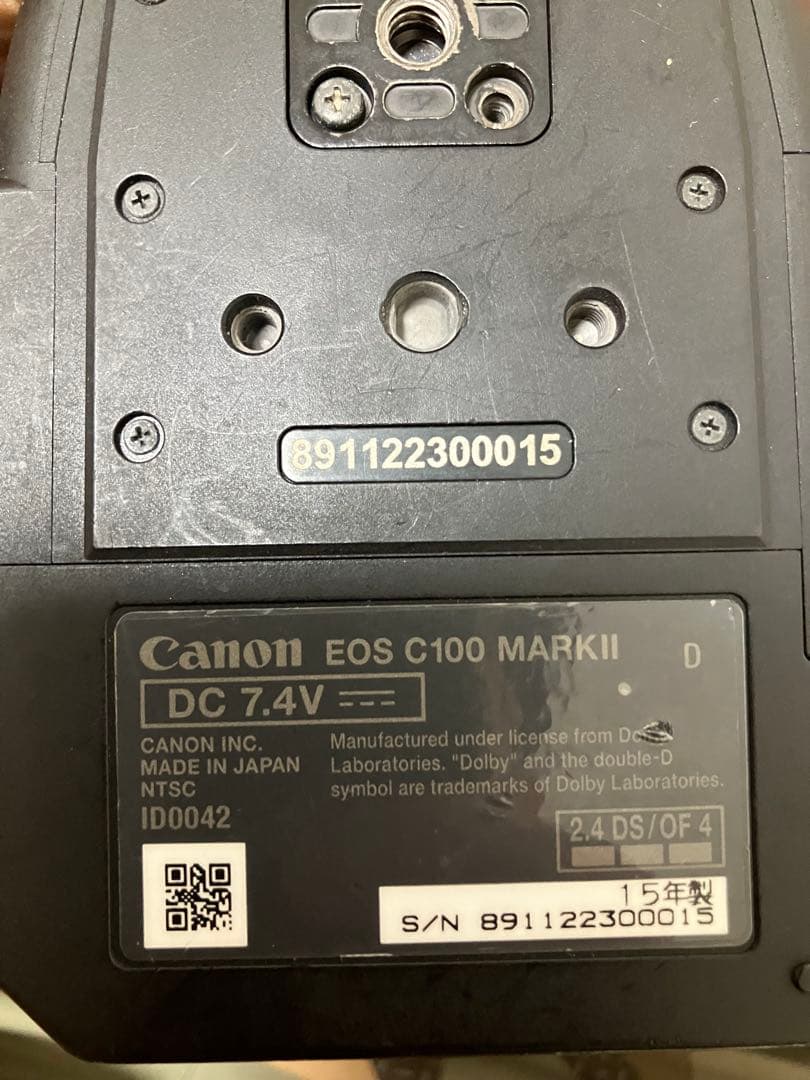 Canon キヤノン EOS C100 markⅡ 一眼レフ　カメラ　美品