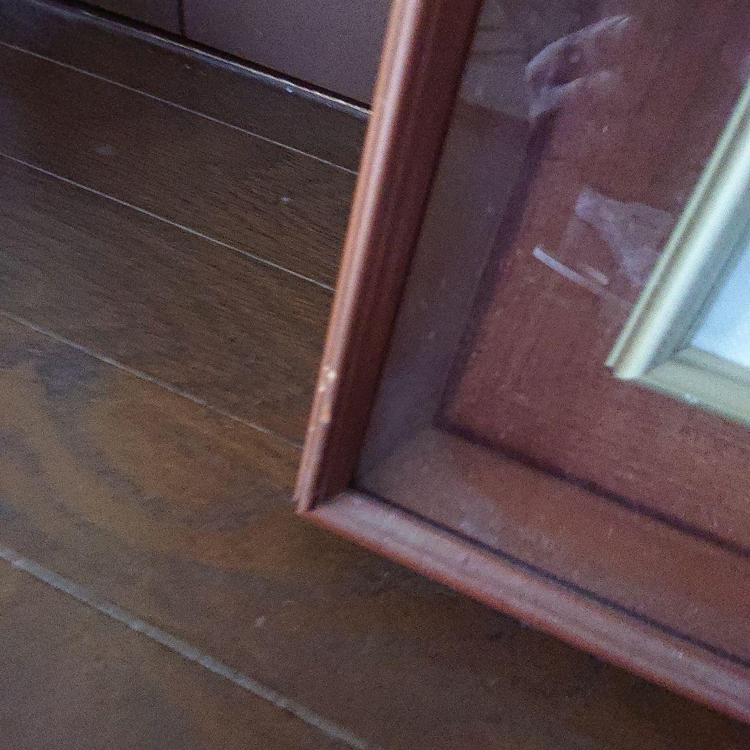 刺繍額 田舎の風景