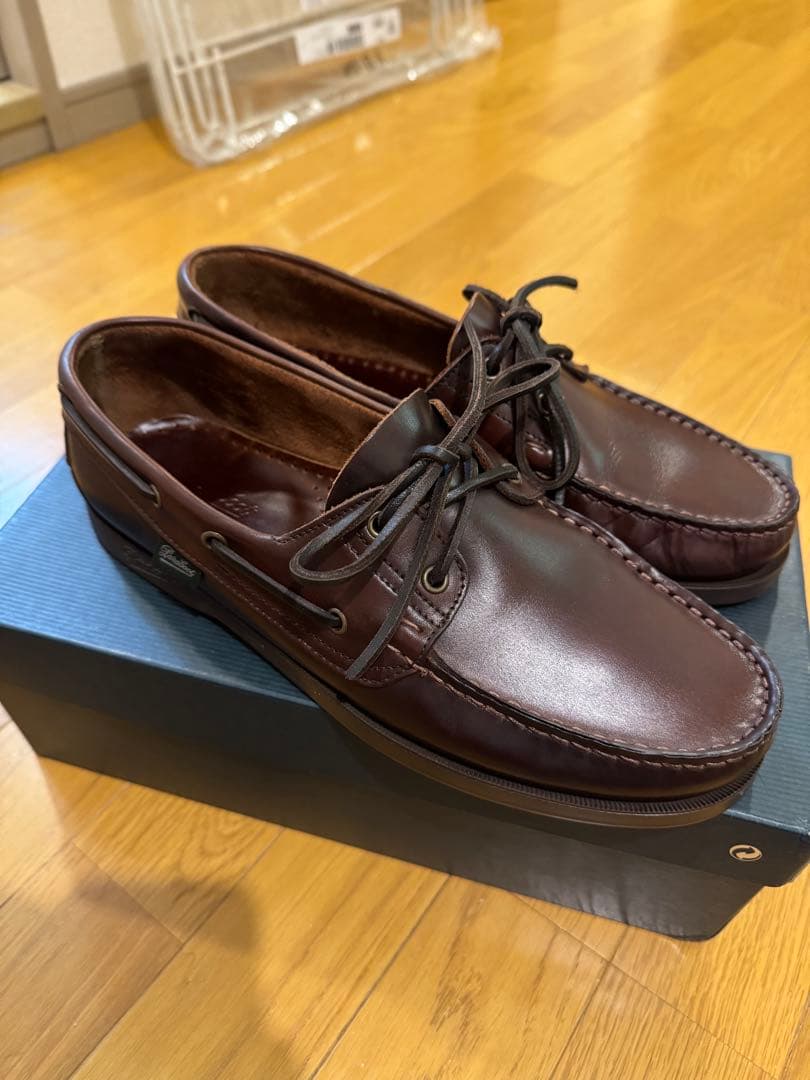 靴 Paraboot barth america uk8