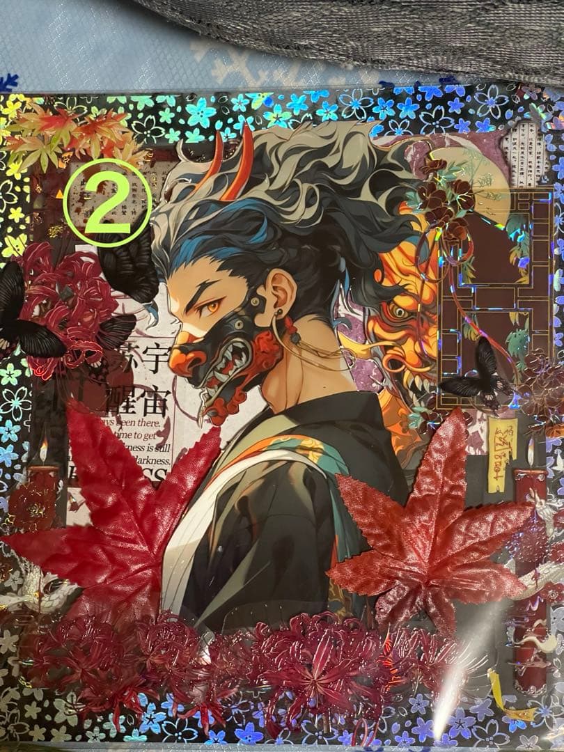 和風立体コラージュ作品