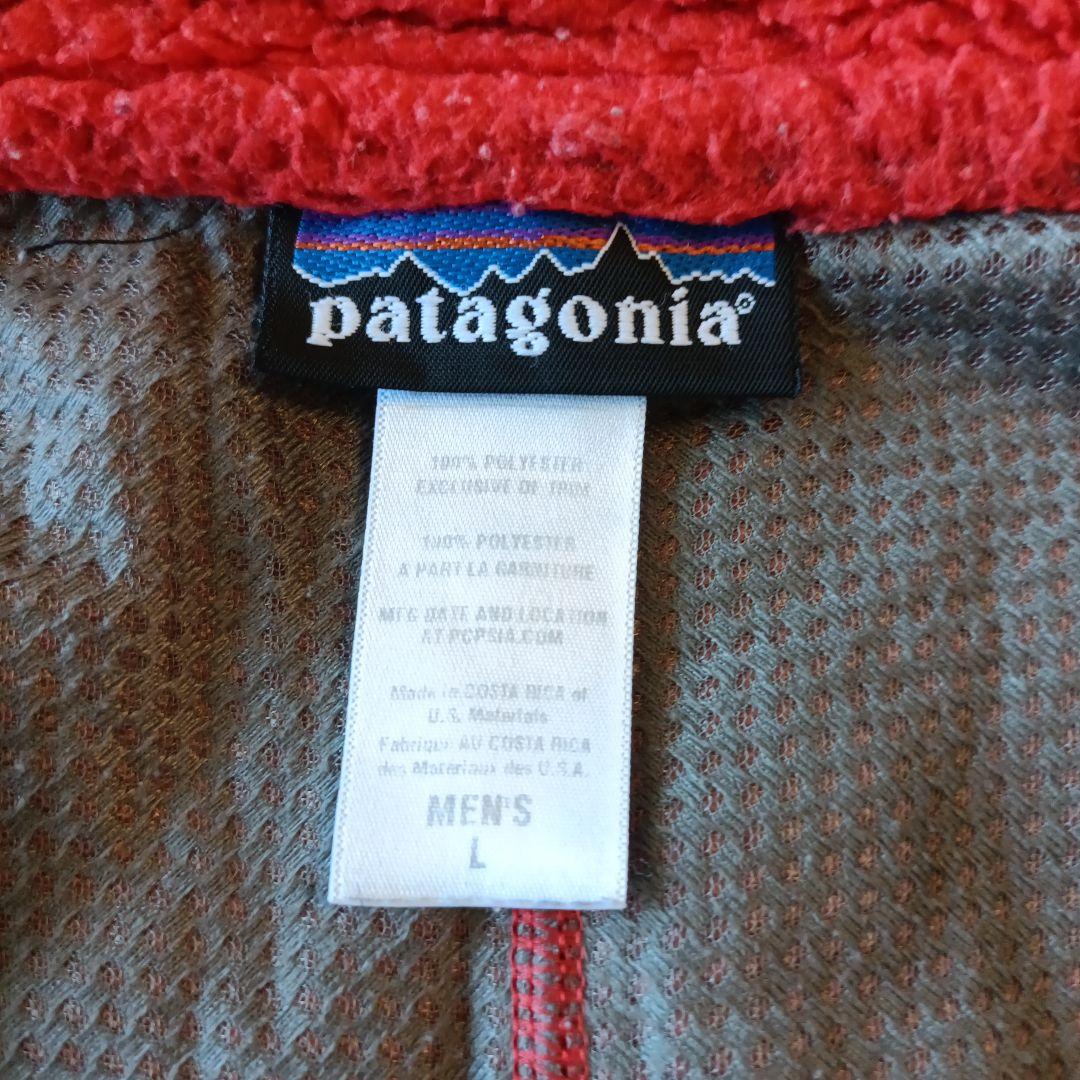patagonia パタゴニア レトロX メンズ ベスト L レッド/ネイビー