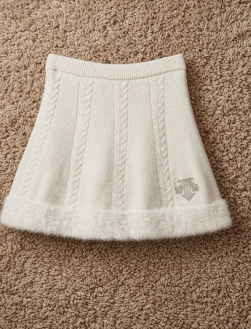 デサント descente ゴルフ カシミア ニットスカート