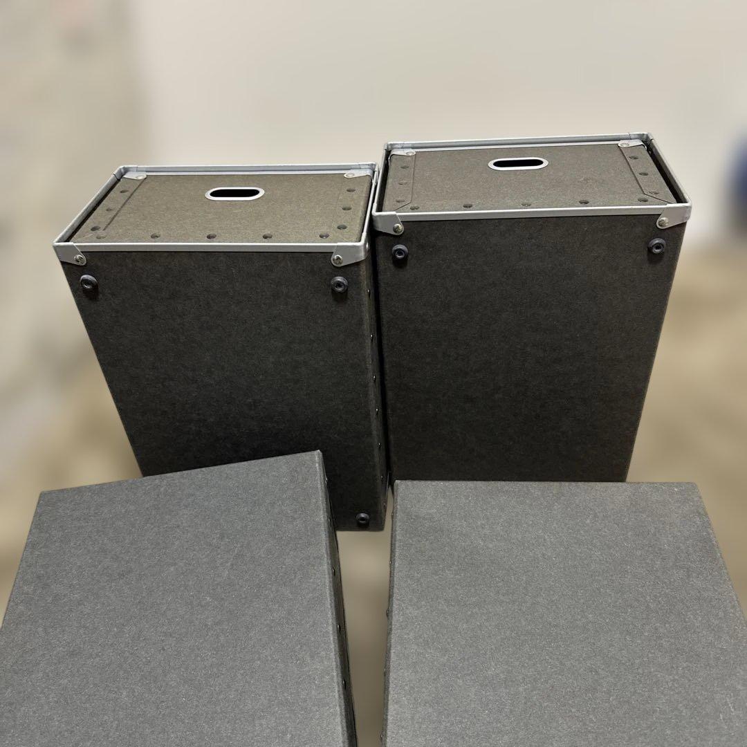 無印良品　硬質パルプボックス　廃盤　レア 4個セット　送料込み