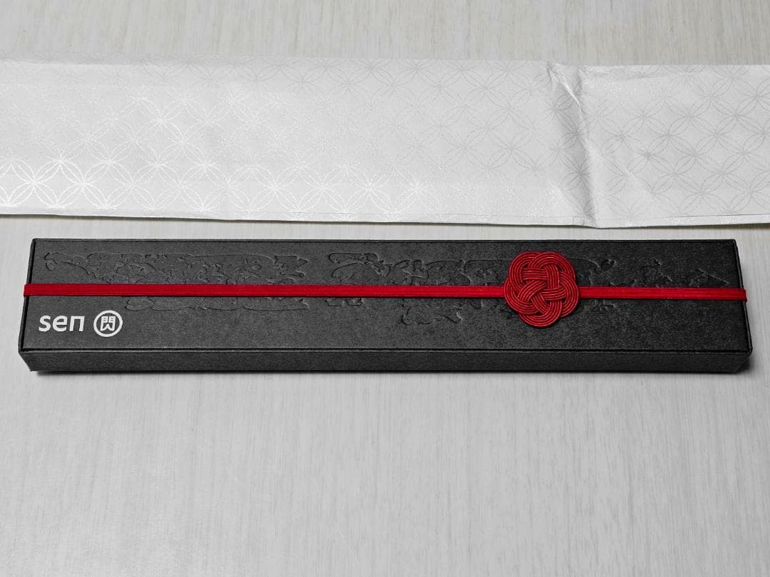 【新品未使用】【sen 閃】和ペティナイフ 150mm 黒打