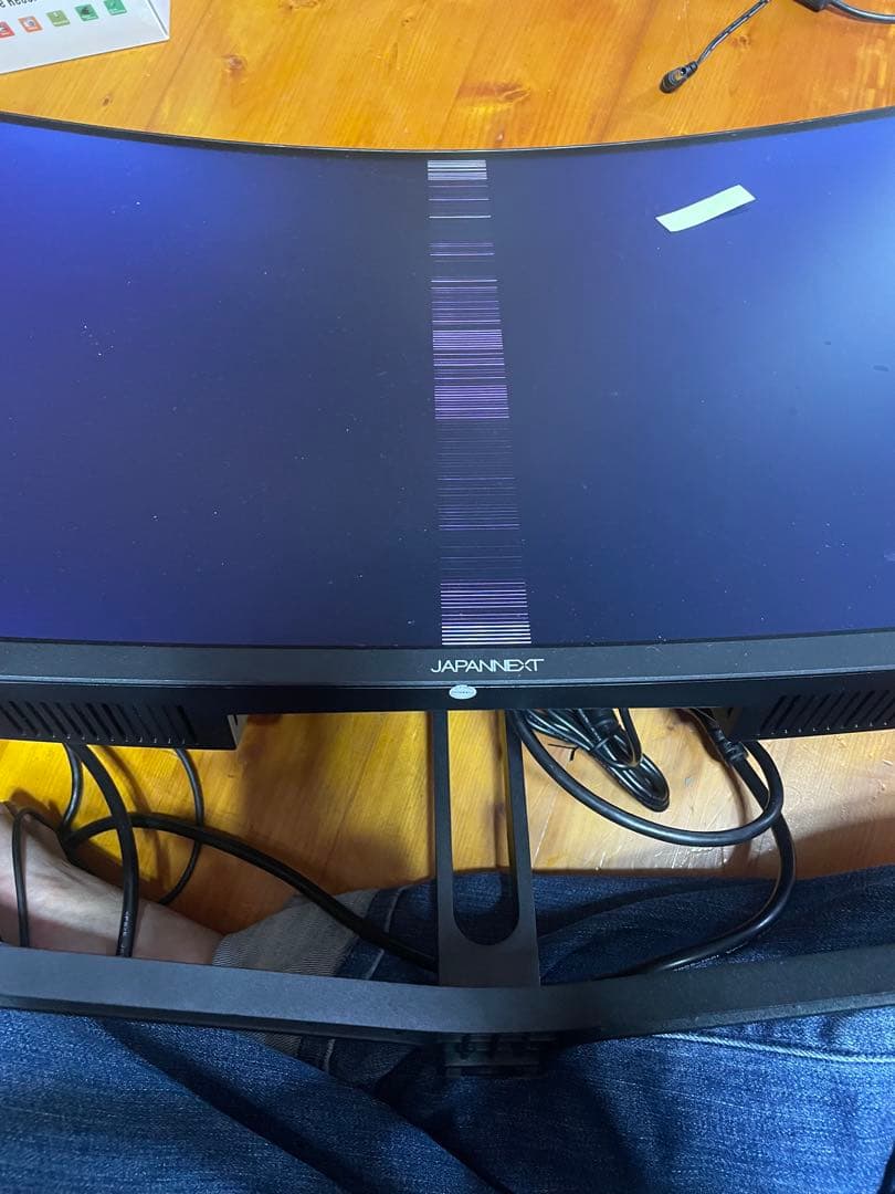 JAPANNEXT 曲面モニター　34型