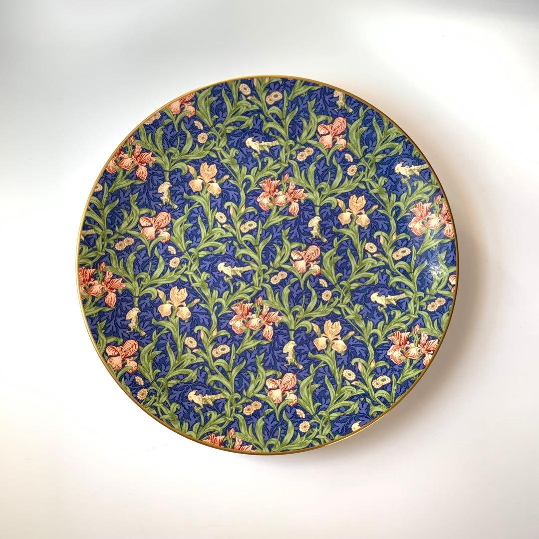 ウィリアム　モリス　大皿　希少　レア　特大サイズ35cm 極美品