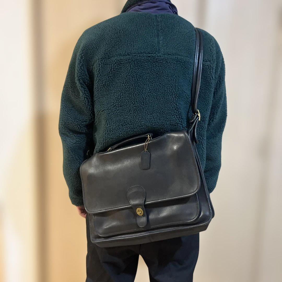 OLDコーチ　COACH ターンロックブリーフケース　ブラック