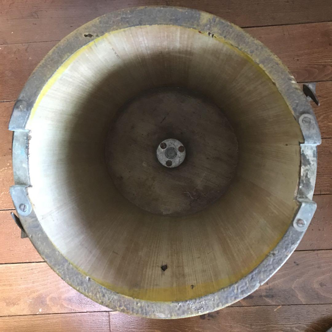 木製バケツ型アイスクリームメーカー　骨董品