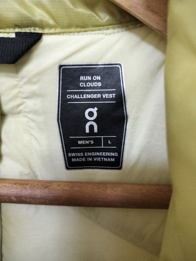On Challenger Vest（Lサイズ）完売モデル チャレンジャーベスト