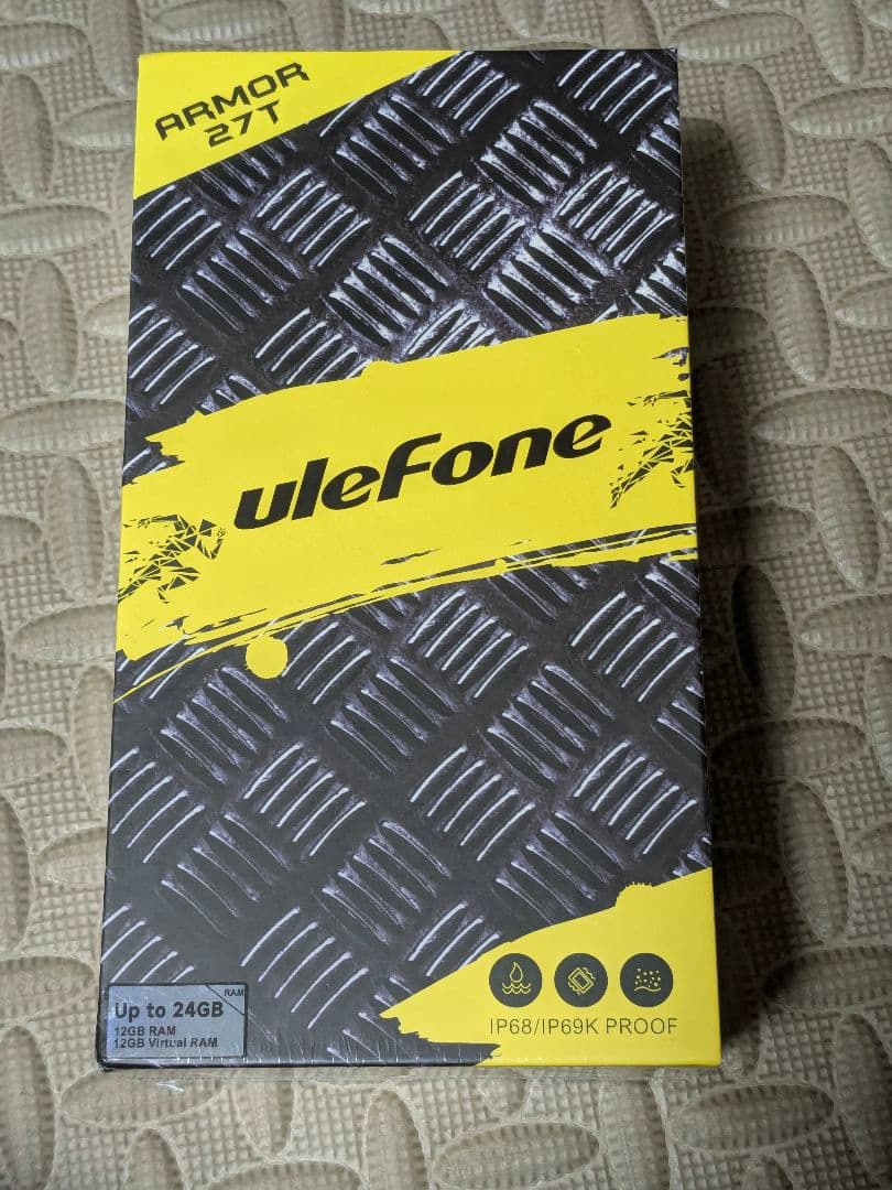 【新品未開封】Ulefone Armor 27T 4Gサーマルイメージングスマホ