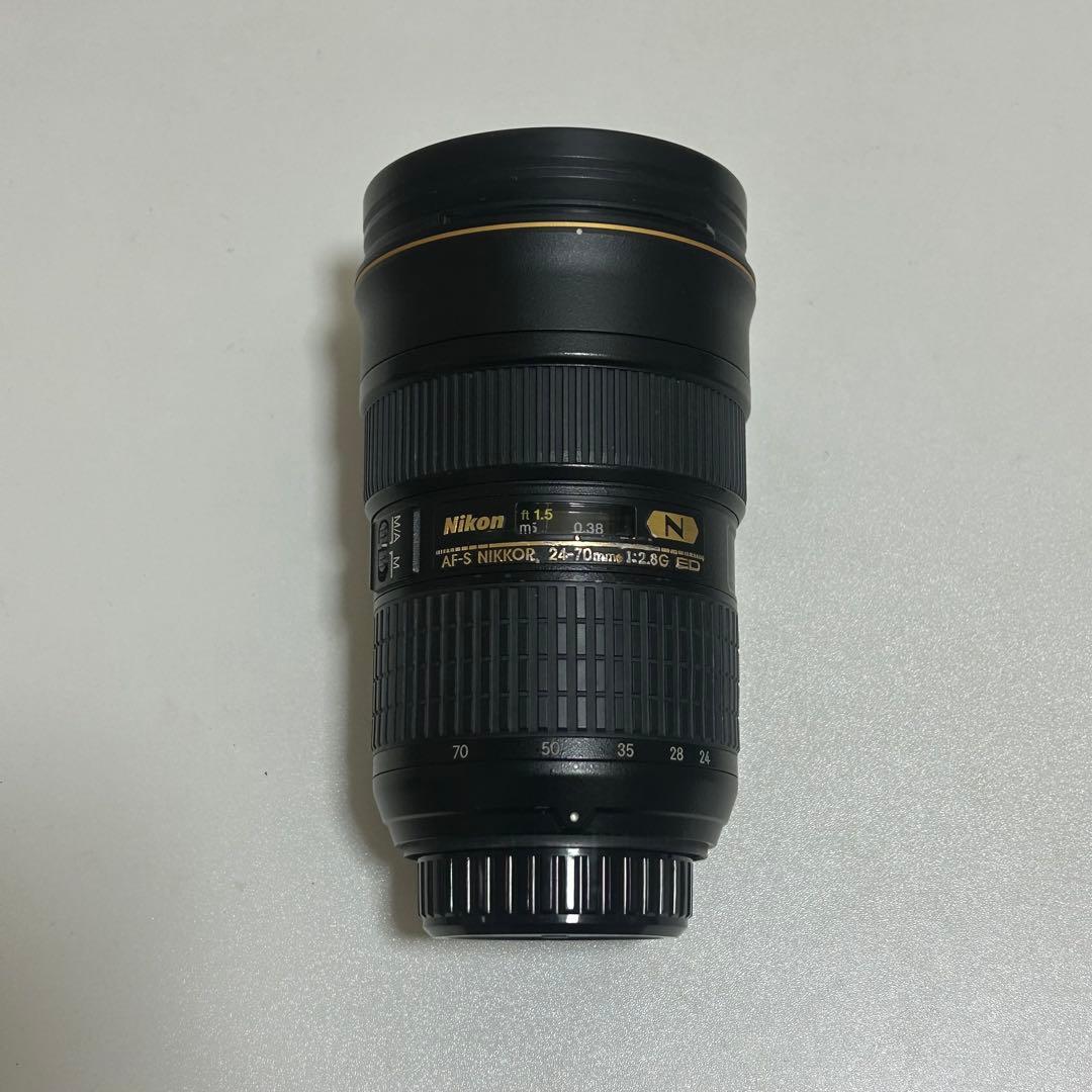 NIKKOR 24-70mm F2.8 レンズフィルター付き 動作良好