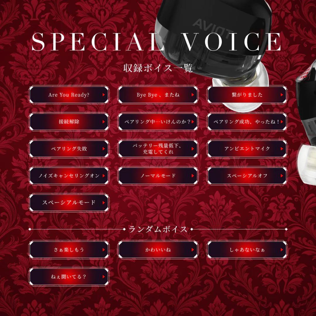 AVIOT HYDEコラボモデル イヤホン