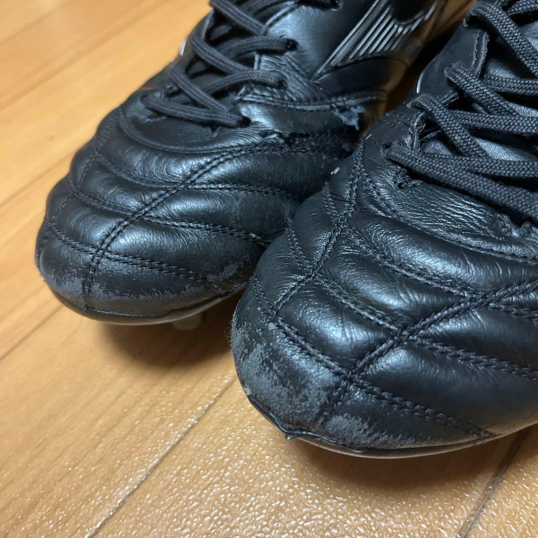 Mizuno ブラック サッカーシューズ スパイク