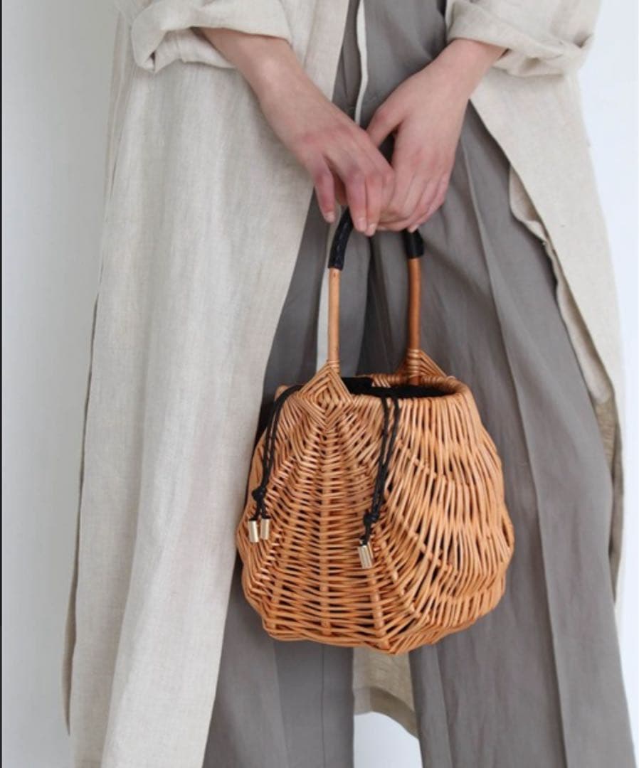 TSURU by MARIKO OIKAWA ツルバイマリコオイカワ かごバッグ