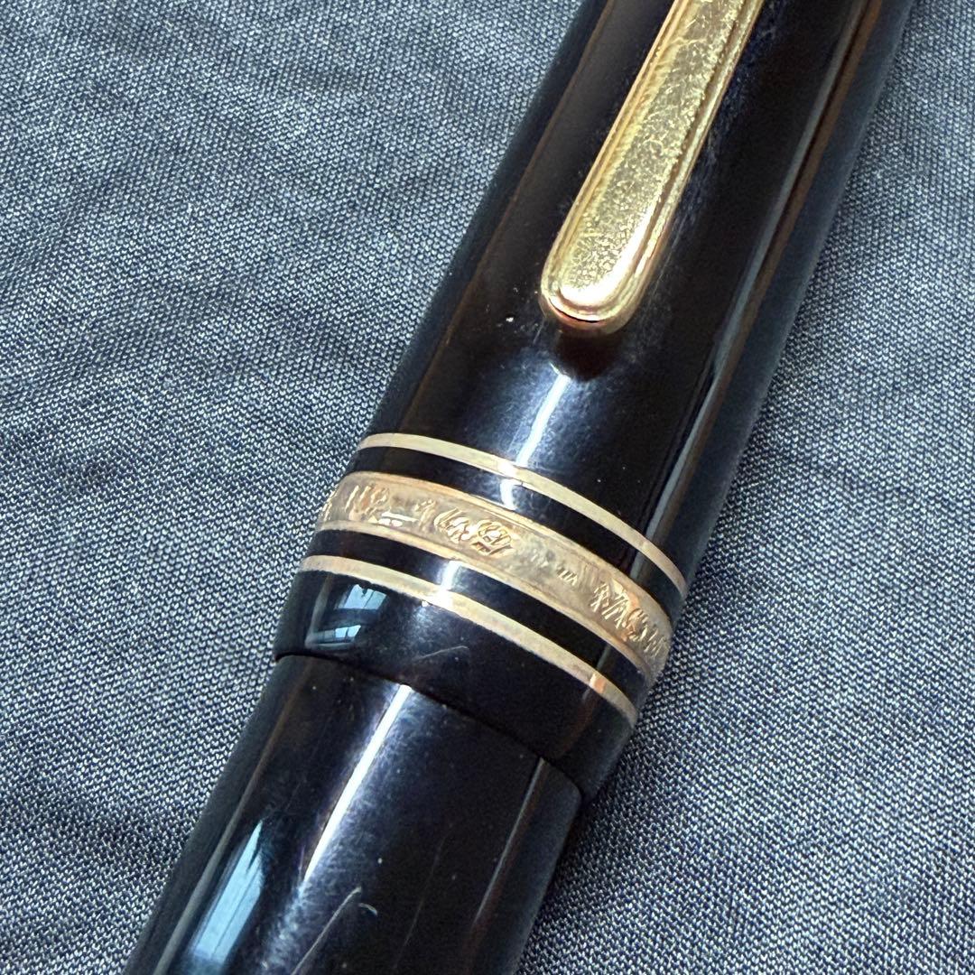 〈Montblanc〉 149 推定70年代(18C・エボナイト溝無し)