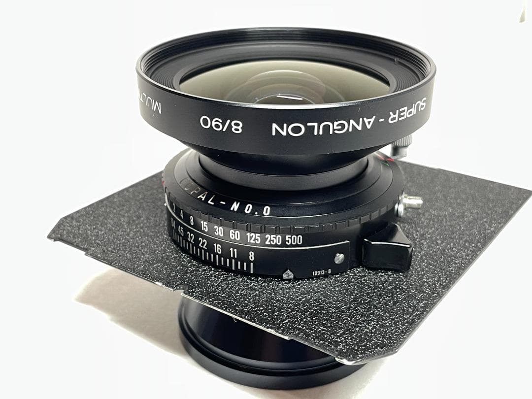 フィルムカメラ Schneider Super Angulon 90 F8 COPAL NO.0
