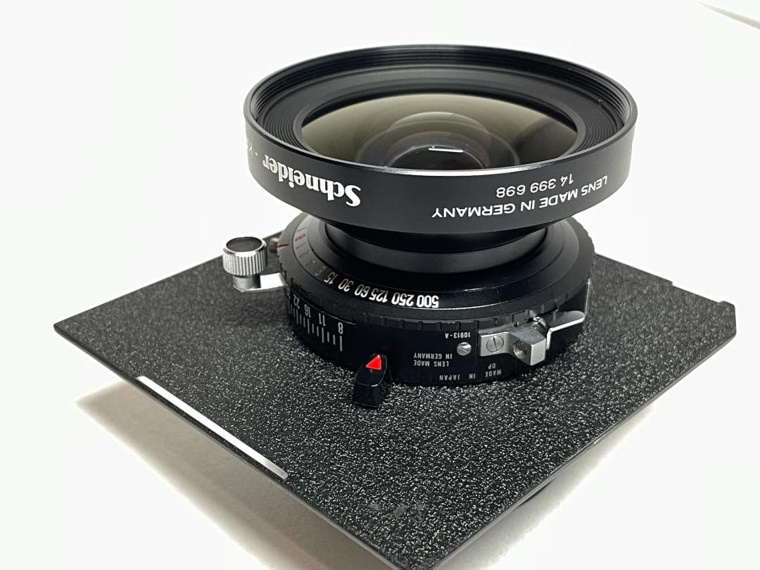 フィルムカメラ Schneider Super Angulon 90 F8 COPAL NO.0