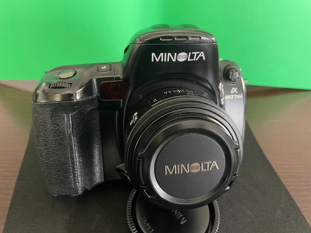 【稼働品】ミノルタα807si本体、50mm、28-200mm、縦型グリップ等々