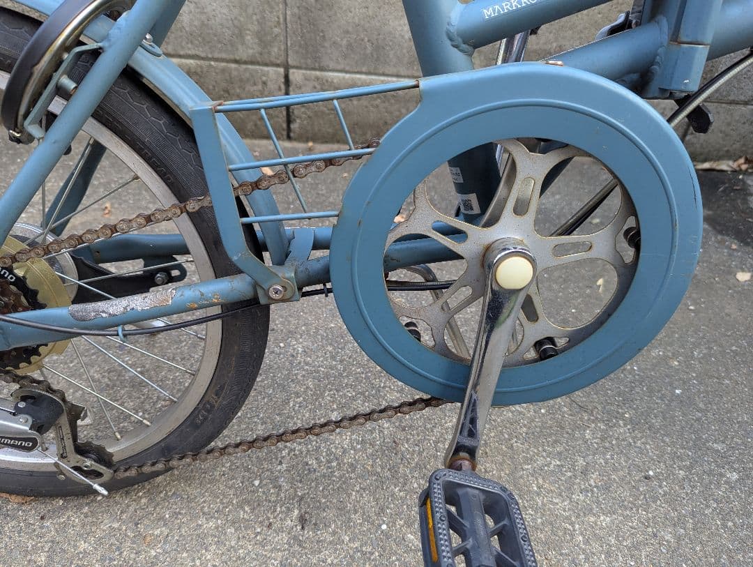 ブリヂストン　マークローザf　１８インチ 折りたたみ自転車