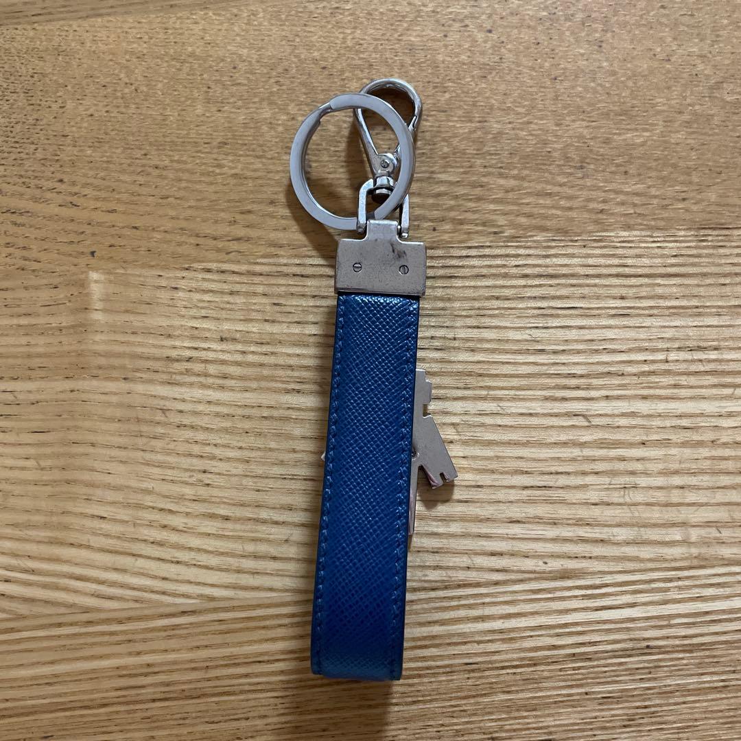 PRADA ロボットチャーム キーリングsaffiano サフィアーノ