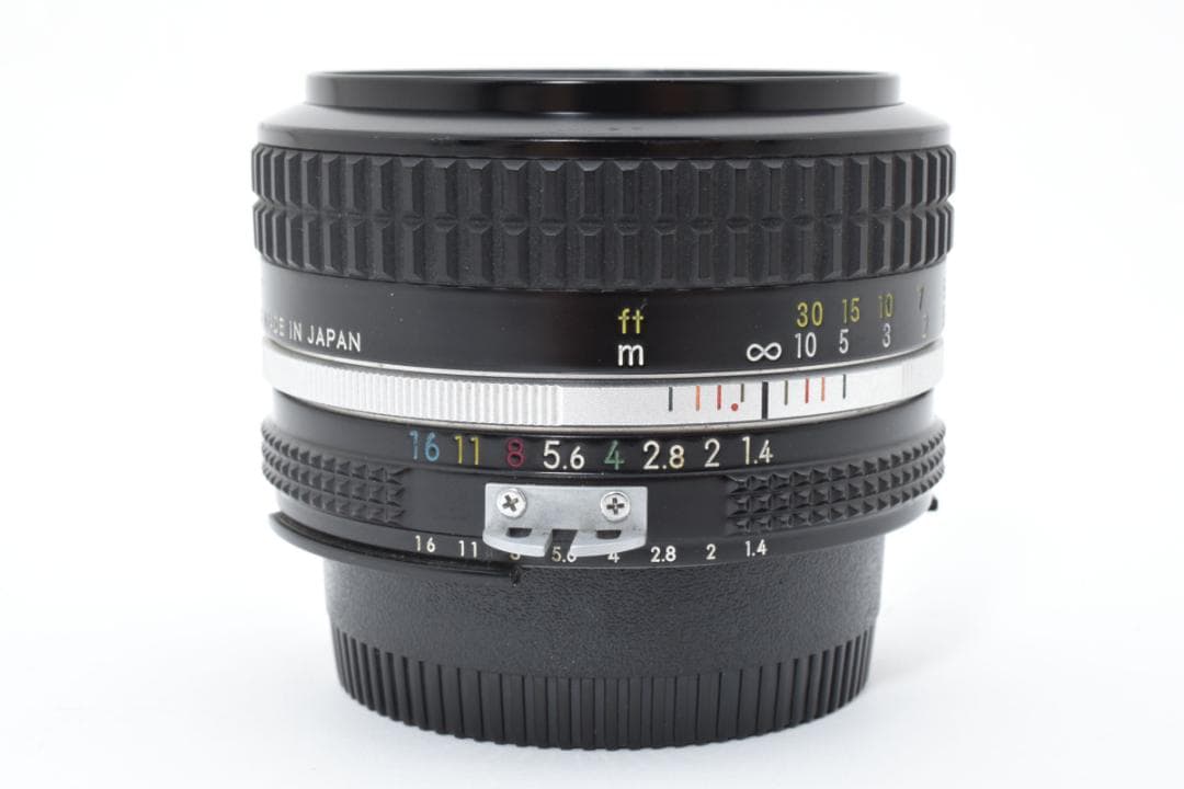超美品 ニコン AI NIKKOR 50mm f1.4 MF レンズ　B555