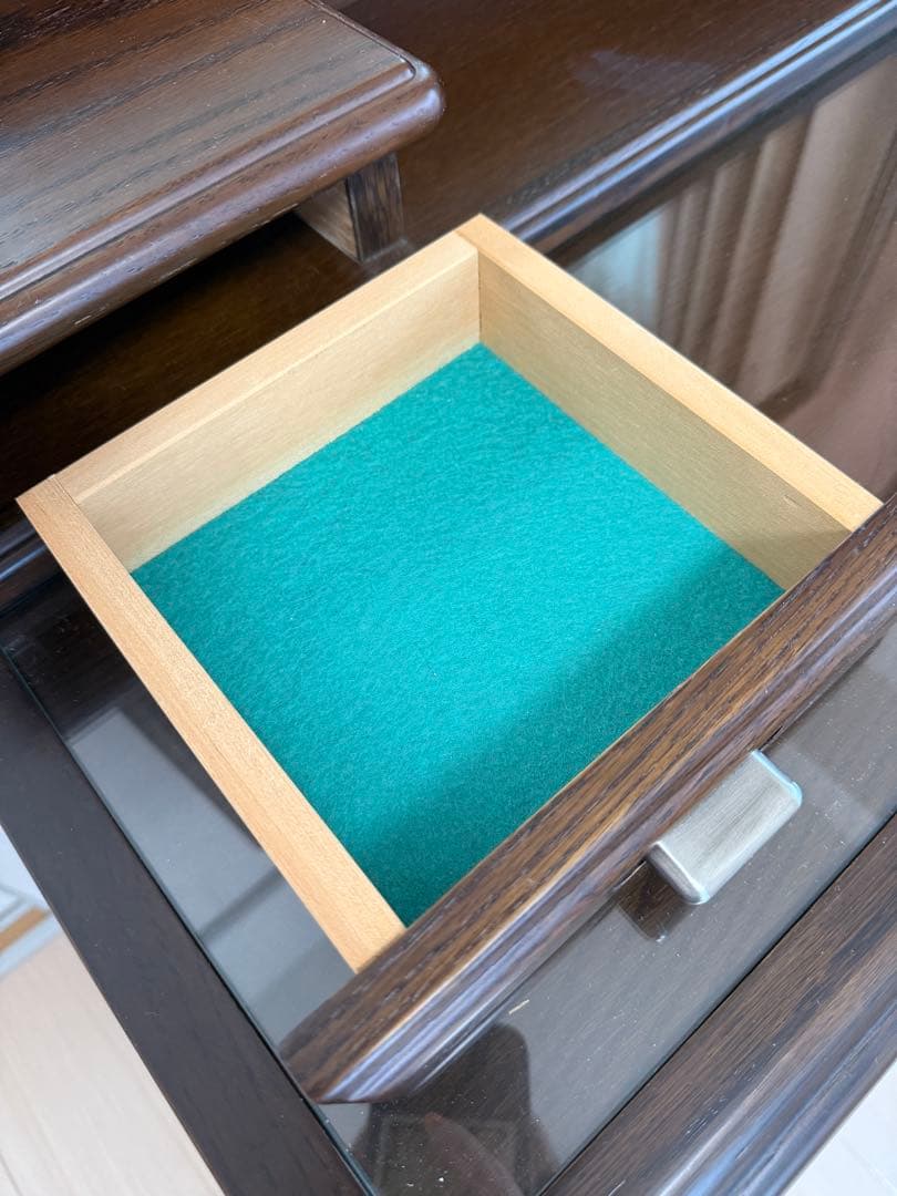 週末限定値下げ！大川家具 ドレッサー 鏡台 引き出し付き ウォルナット